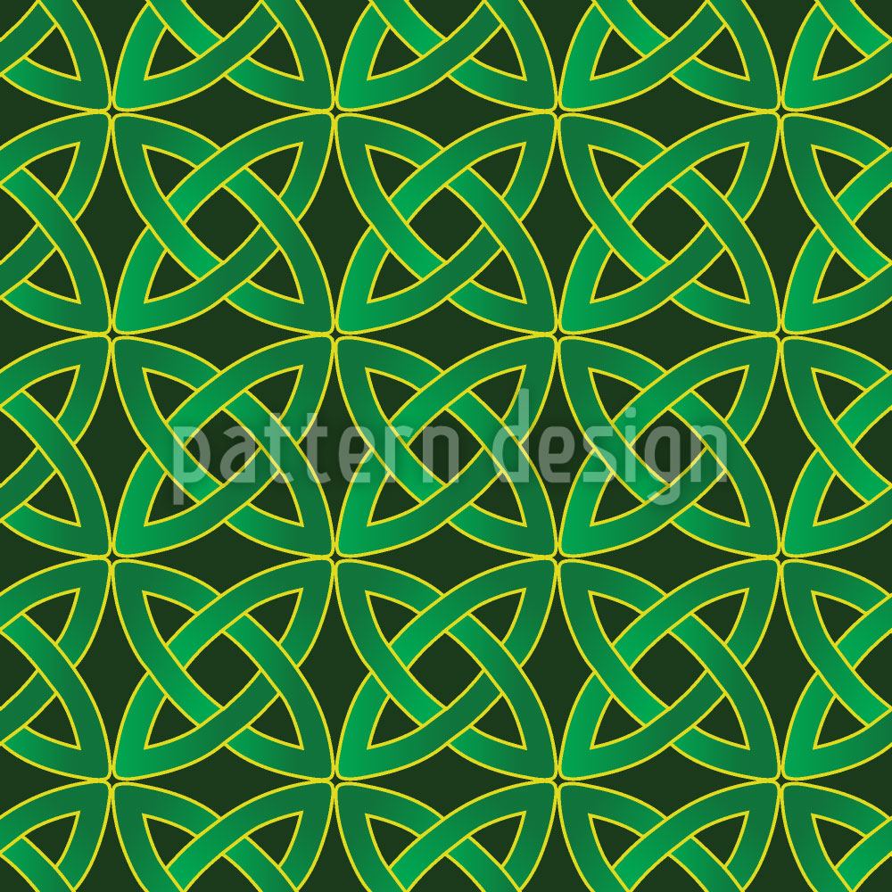 patterned-wallpaper-celtic-circles