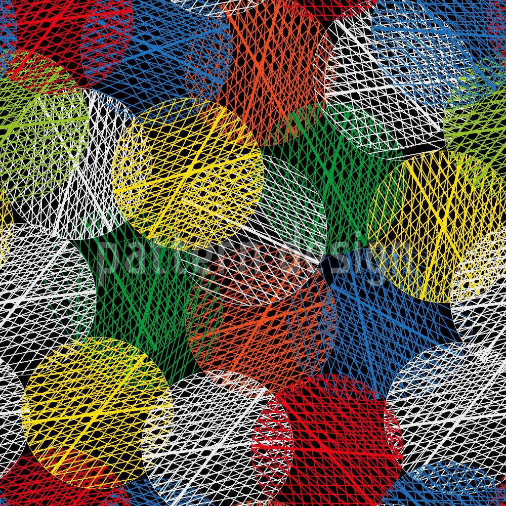 patterned-wallpaper-woven-circles