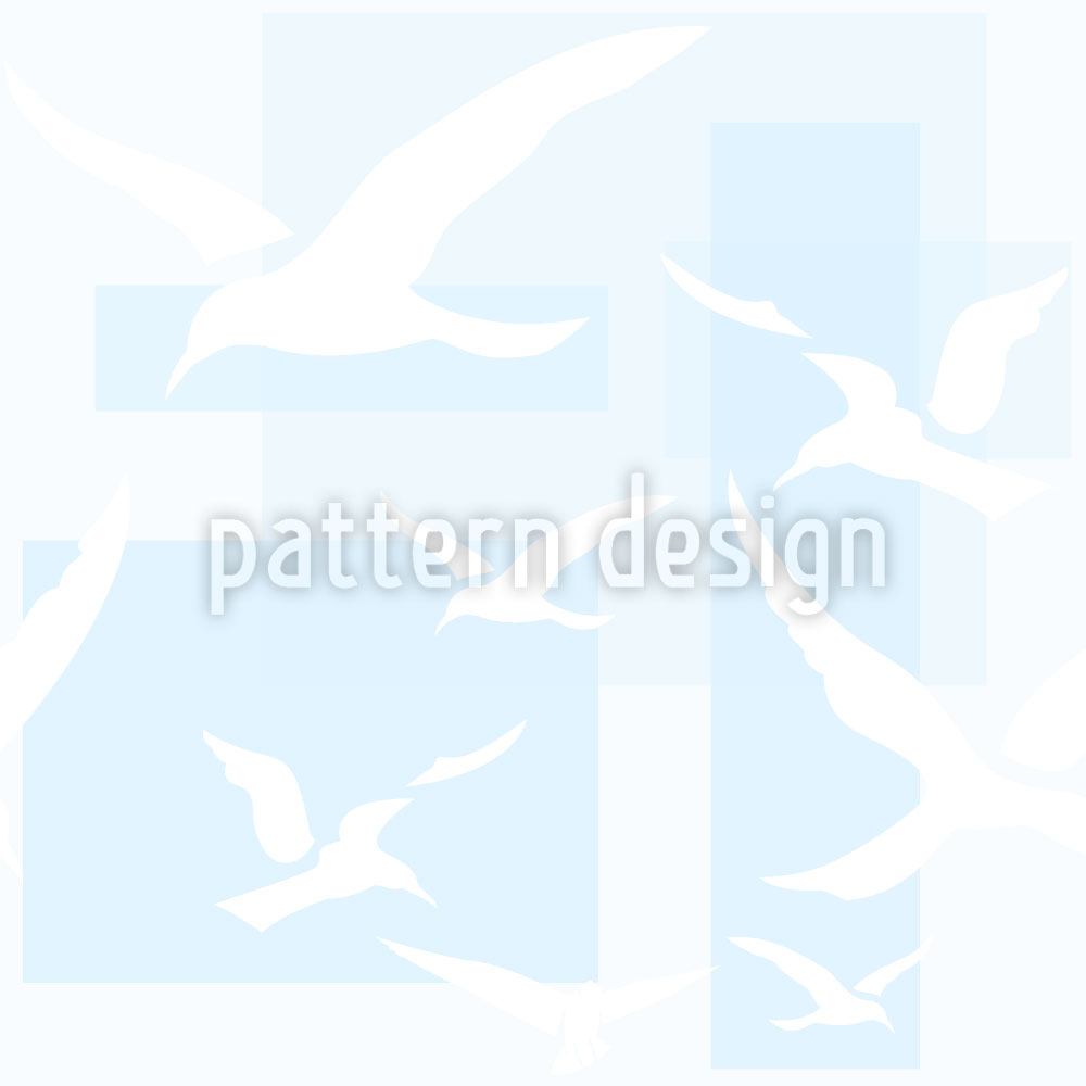 patterned-wallpaper-the-seagulls-flight-dream