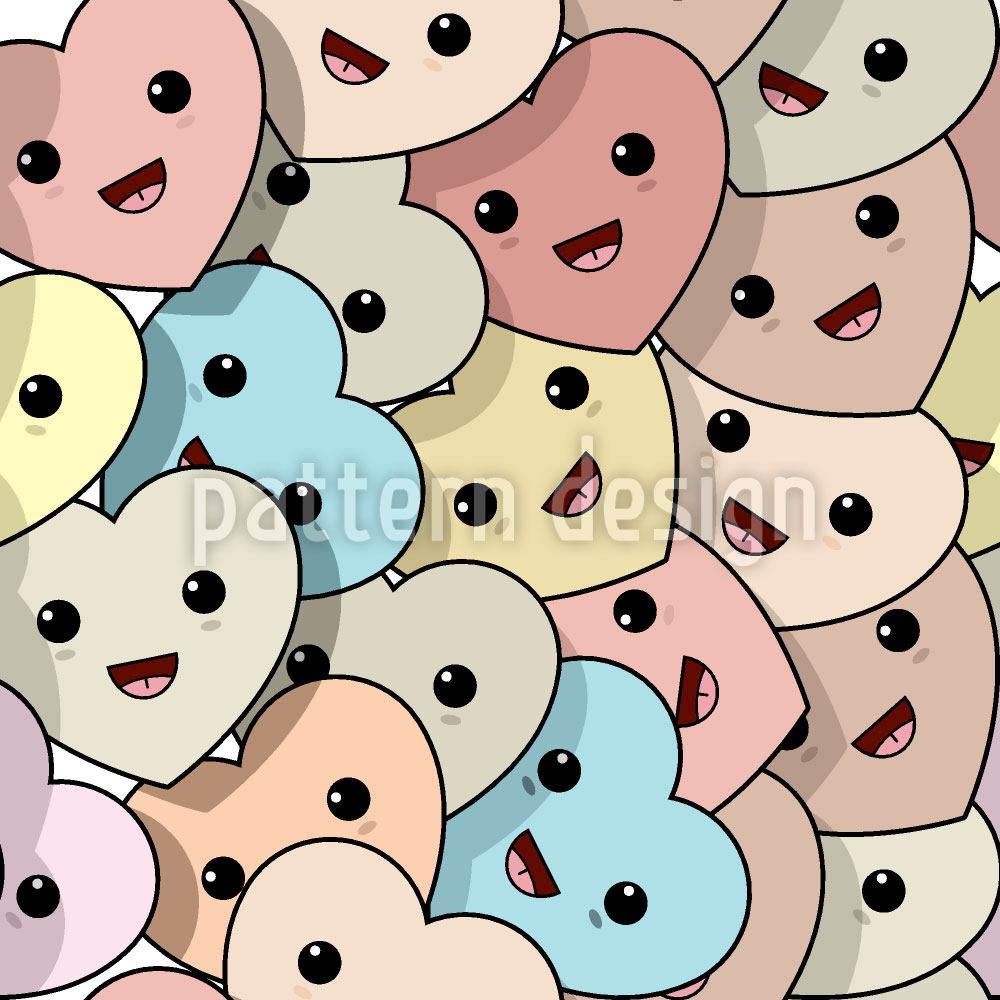 patterned-wallpaper-kawaii-hearts