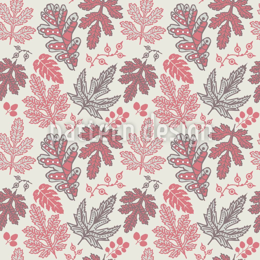 patterned-wallpaper-leaf-romance