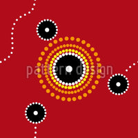 patterned-wallpaper-aborigine-gathering