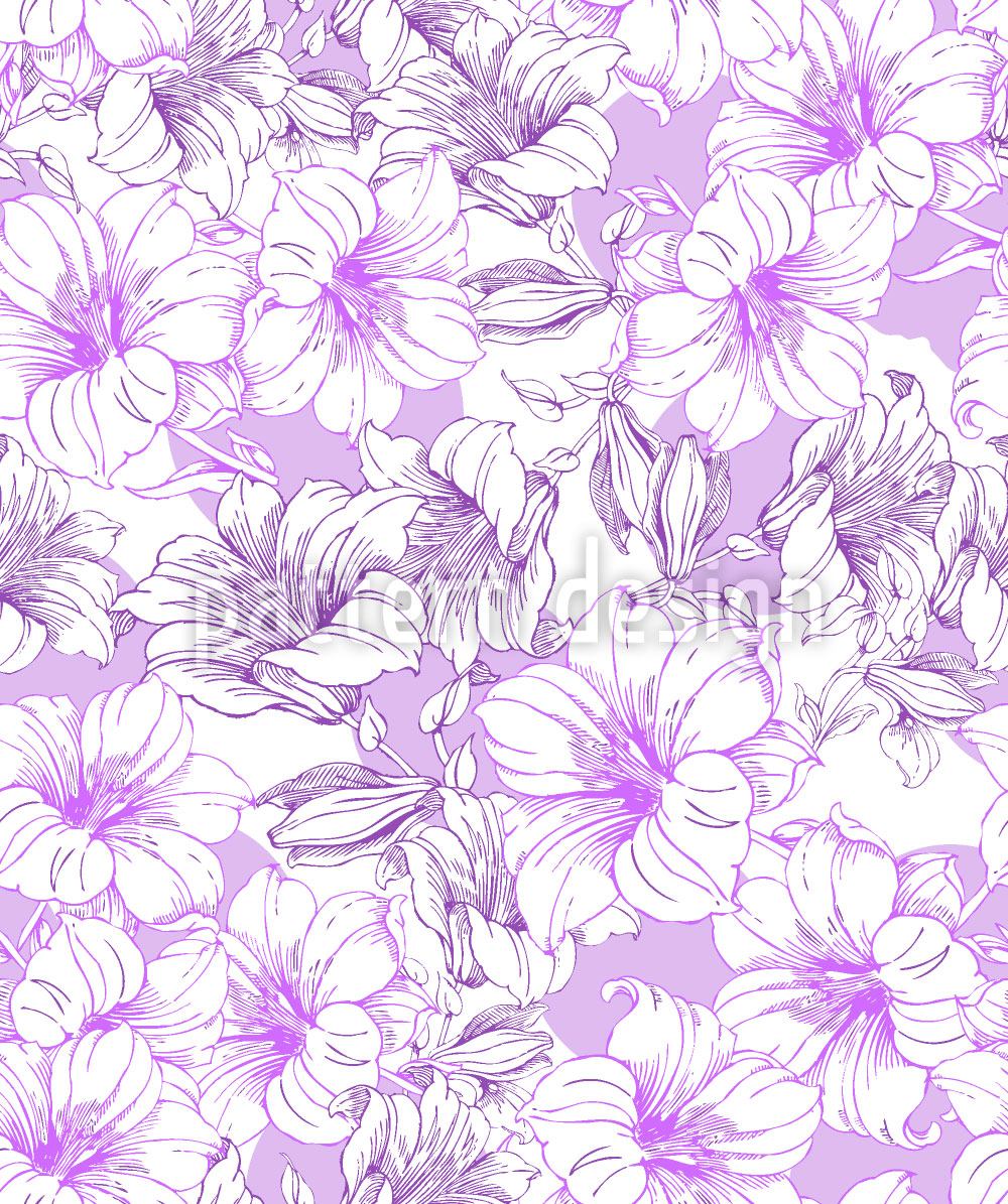 patterned-wallpaper-hibiscus-splendor