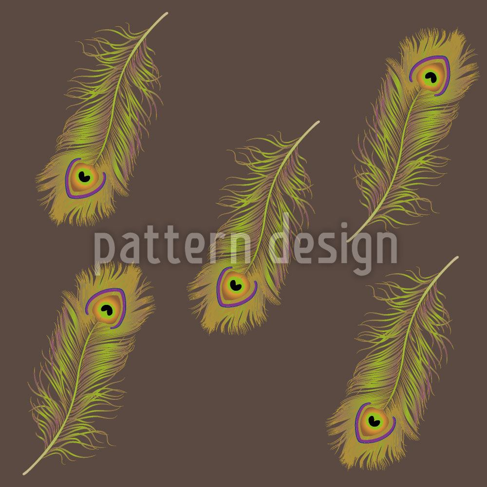 patterned-wallpaper-neon-peacock