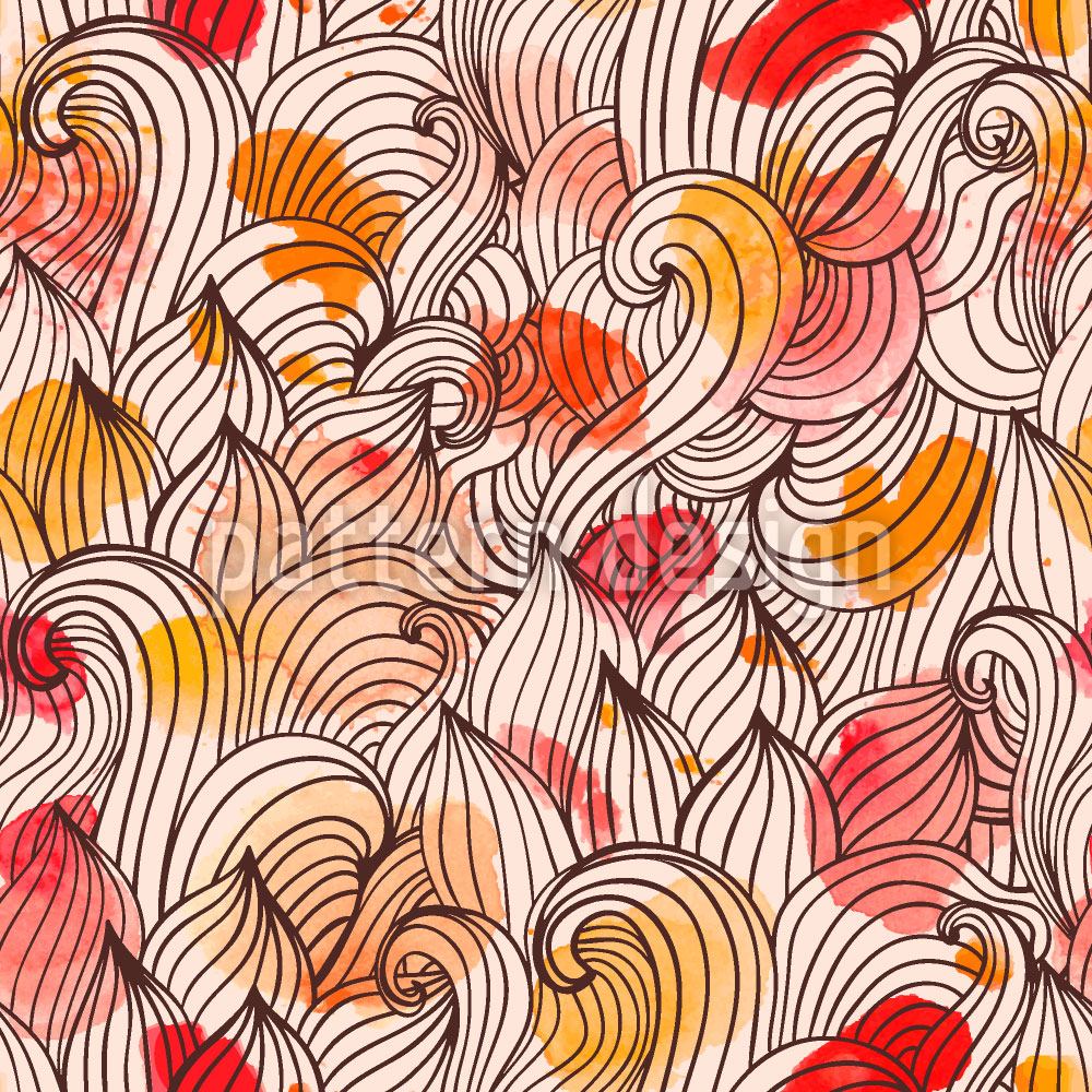 patterned-wallpaper-watercolor-curls