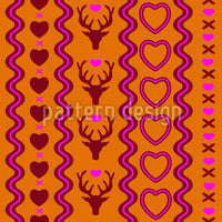 patterned-wallpaper-mating-season-party