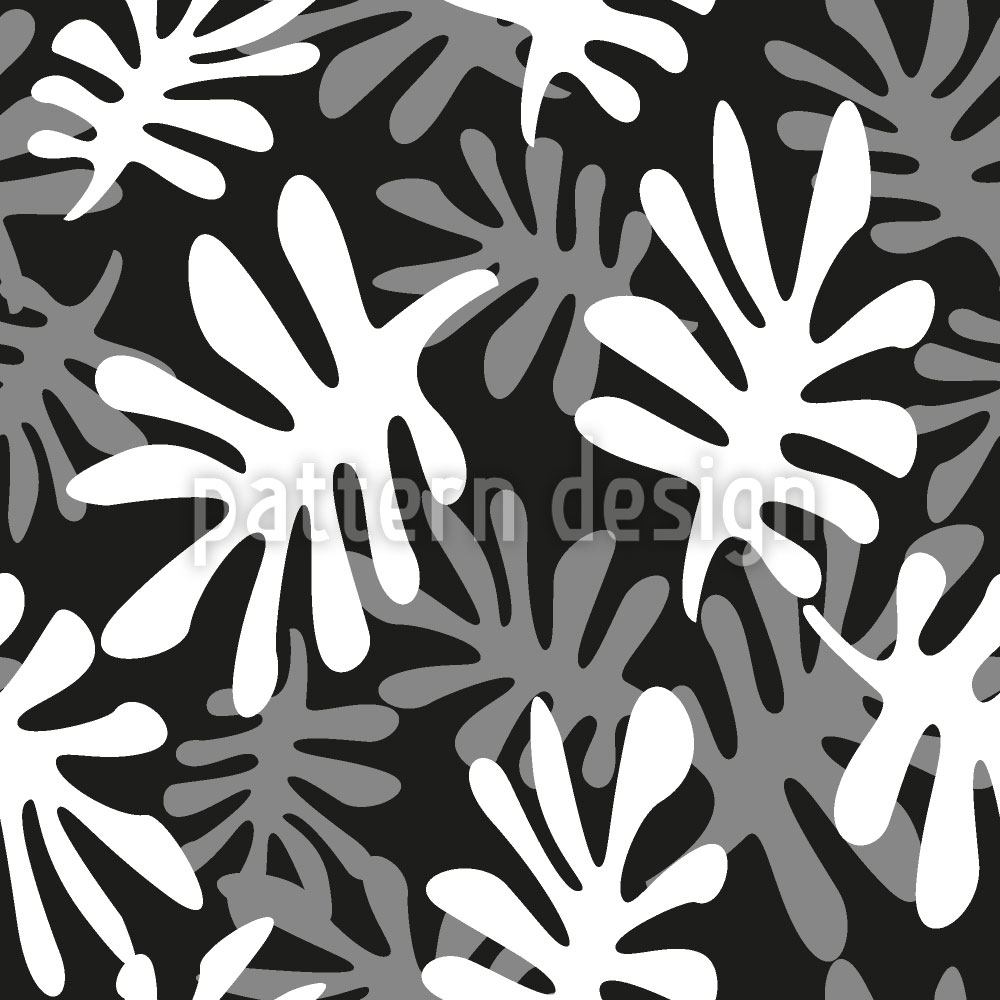 patterned-wallpaper-leaves-crisscross