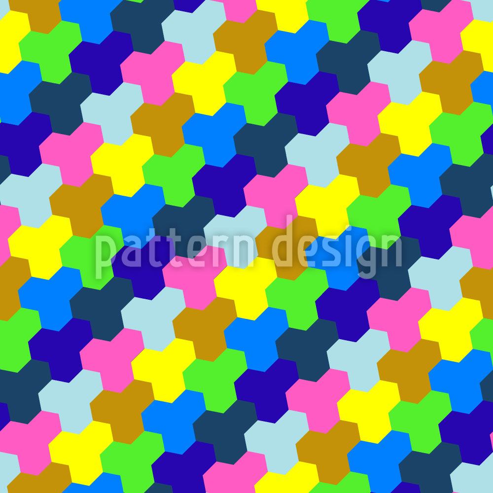 patterned-wallpaper-play-with-hexagons