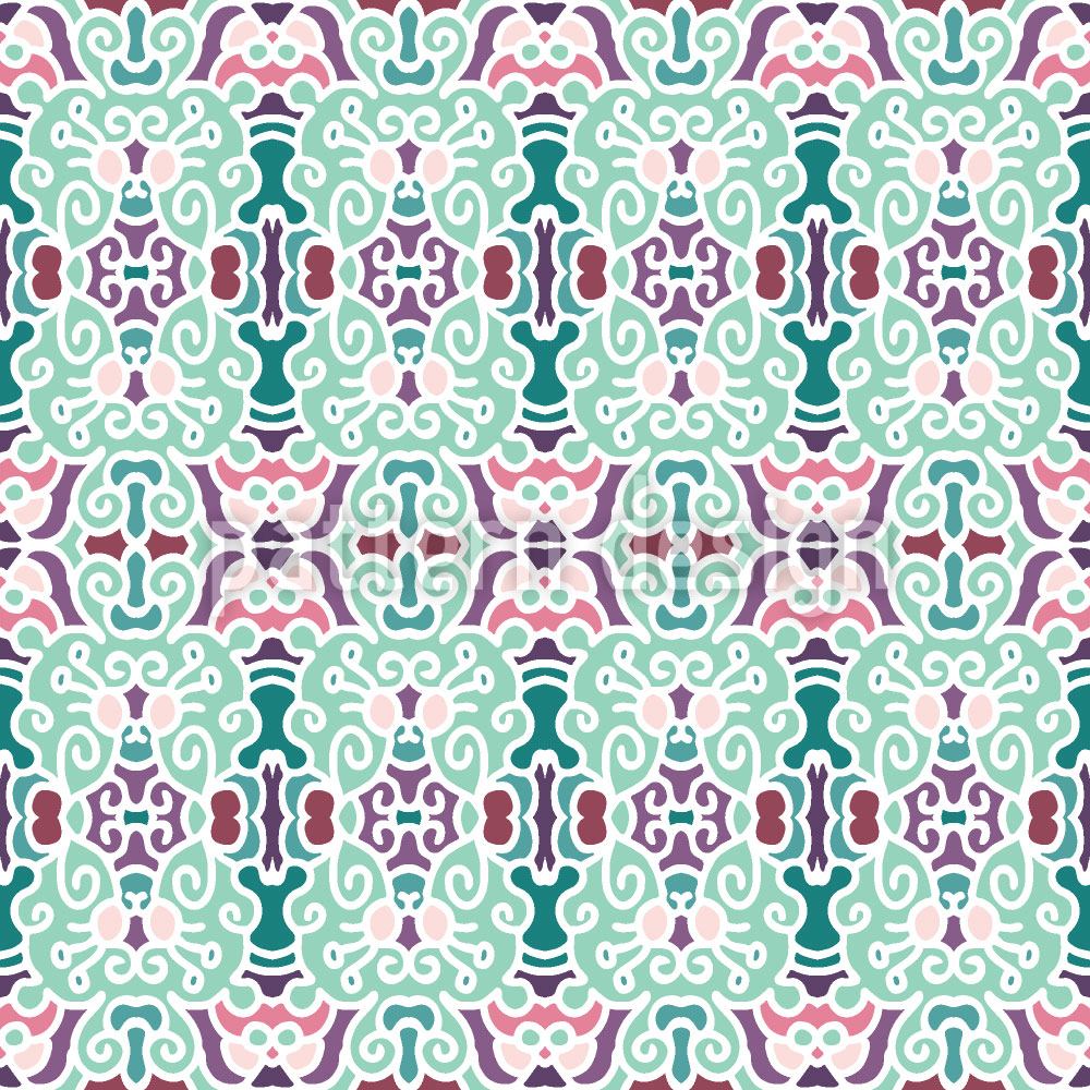 patterned-wallpaper-filigree-stripes