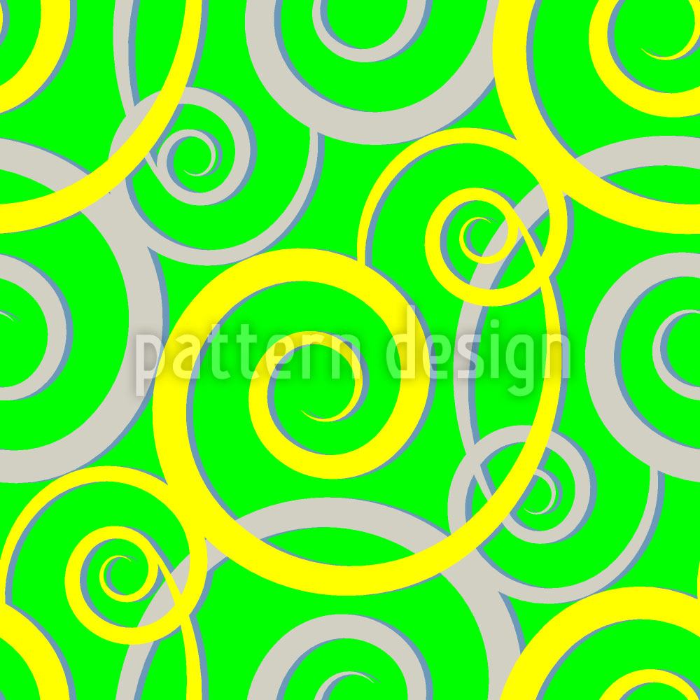 patterned-wallpaper-curly-green