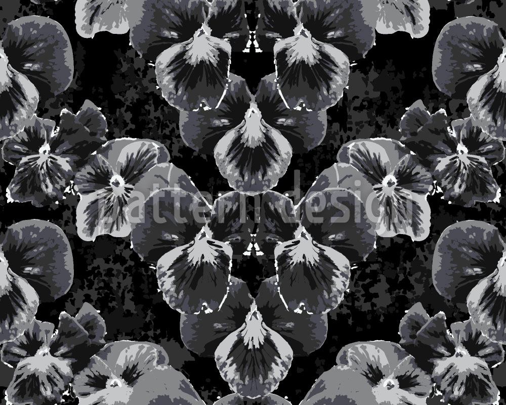 patterned-wallpaper-pansy-in-slate-grey