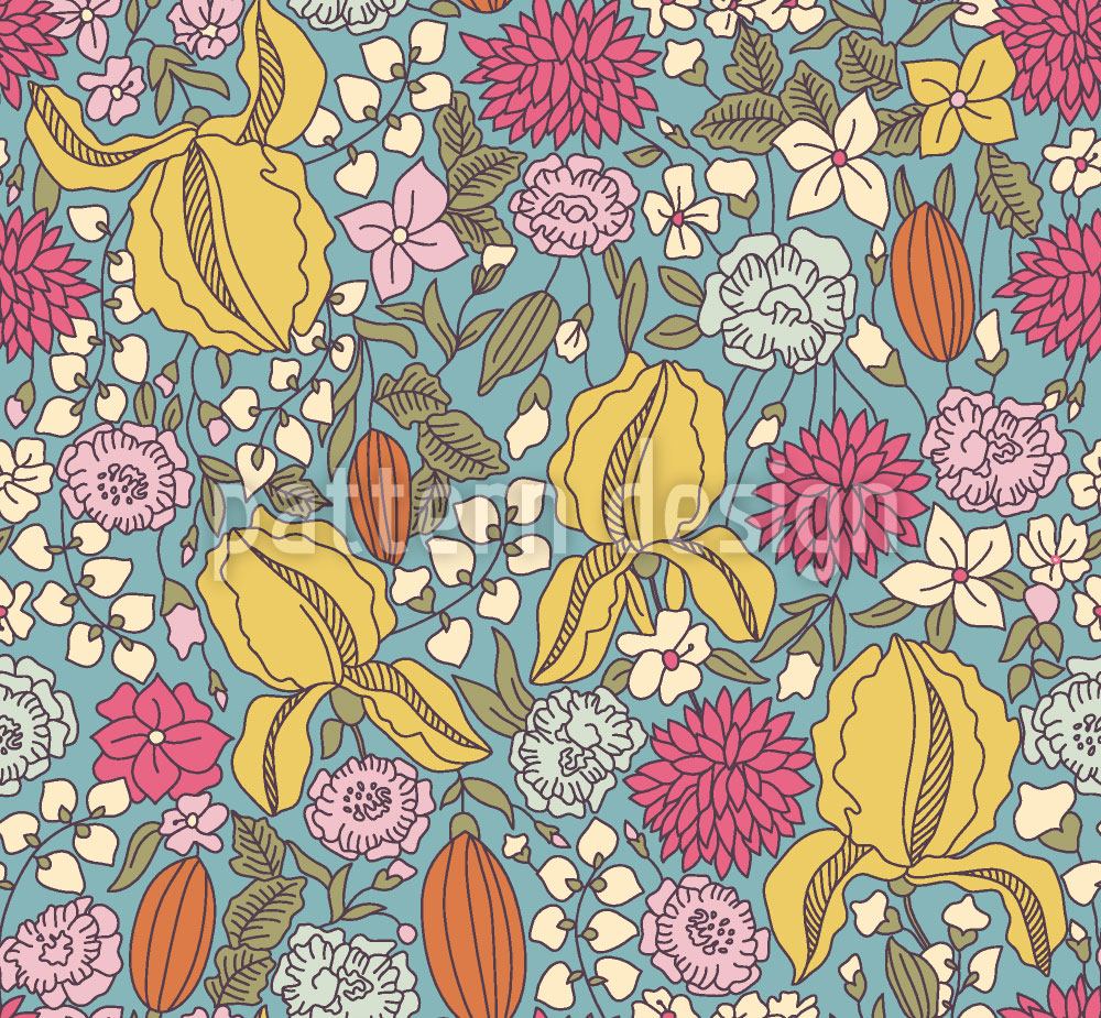 patterned-wallpaper-little-garden-secrets