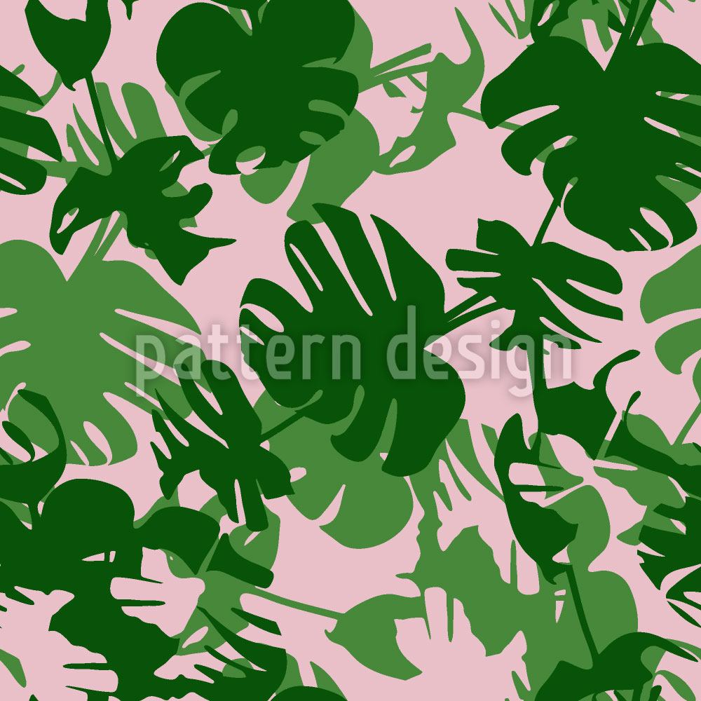 patterned-wallpaper-monstera-deliciosa