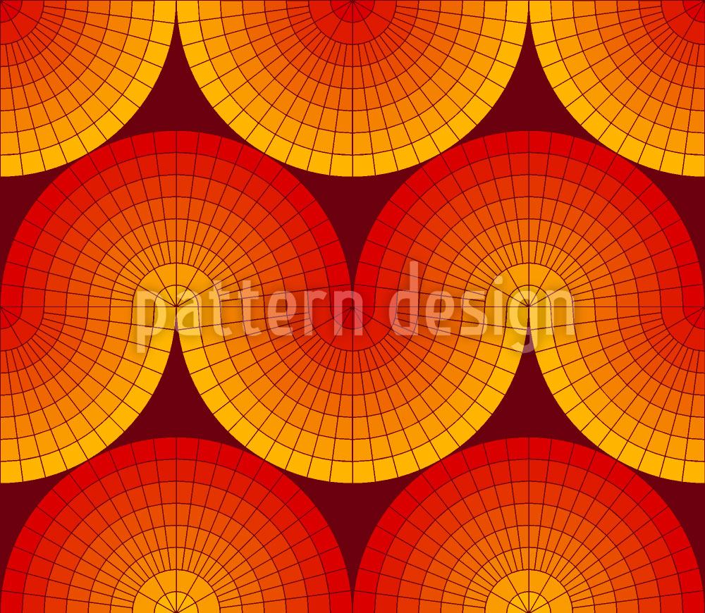 patterned-wallpaper-fire-snake