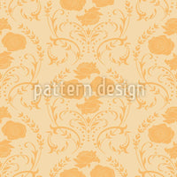 patterned-wallpaper-rose-orange