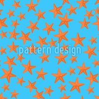 patterned-wallpaper-starfish-fun