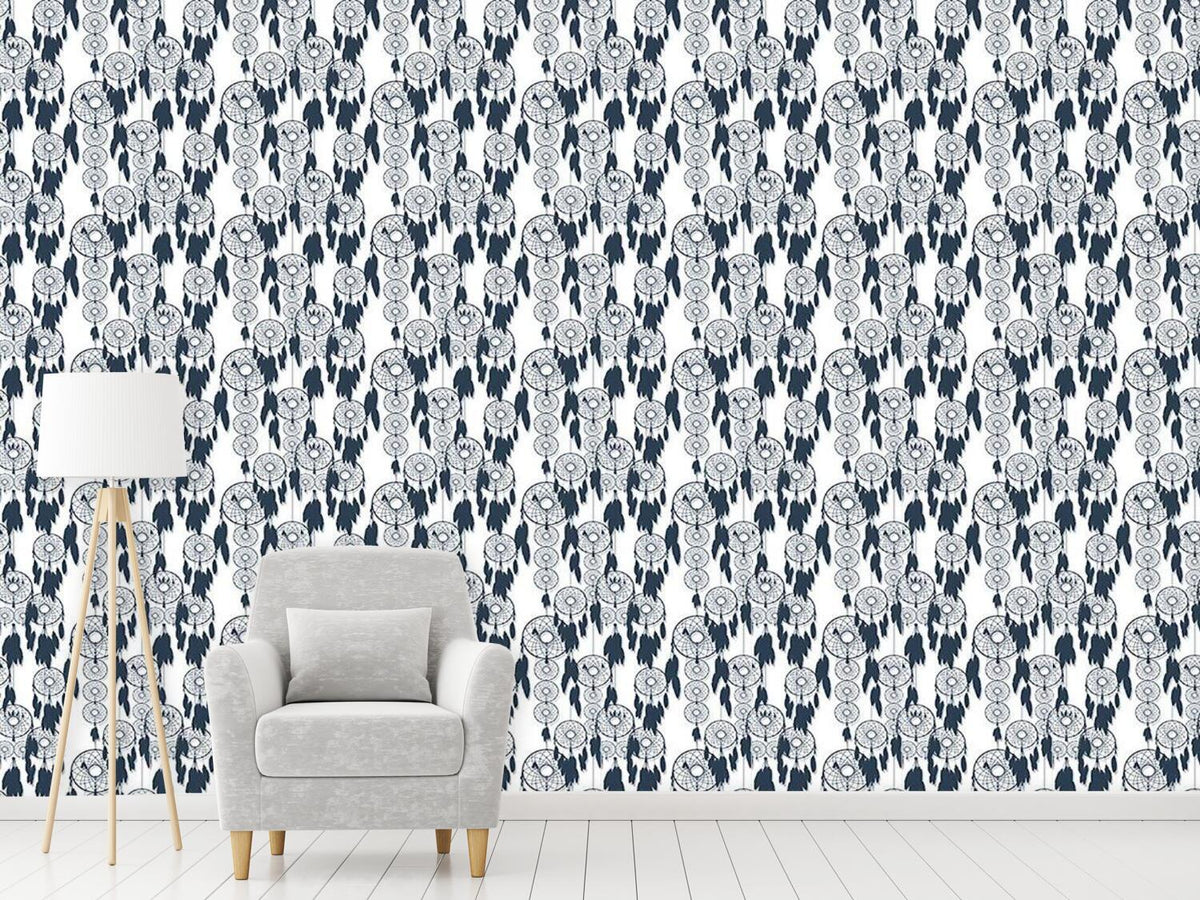 patterned-wallpaper-dreamcatcher