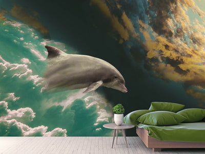 photo-wallpaper-fascination-dolphin