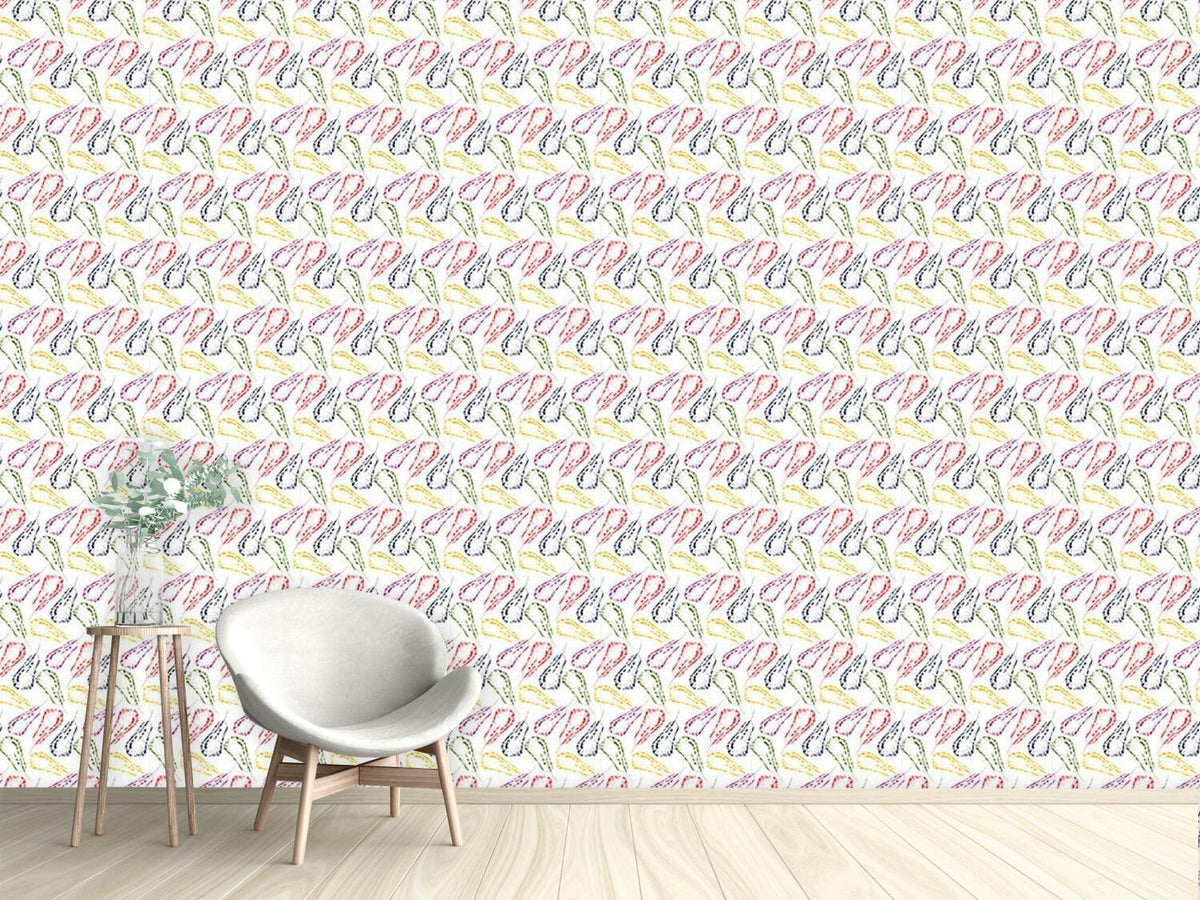 patterned-wallpaper-feather-dream