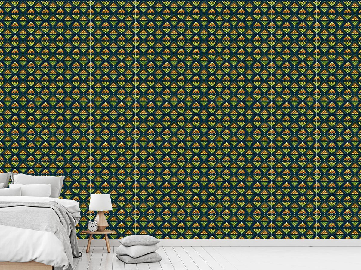 patterned-wallpaper-tribal-arrows