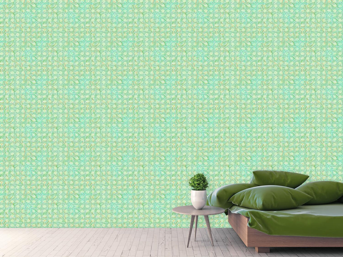 patterned-wallpaper-polkadot-tropical