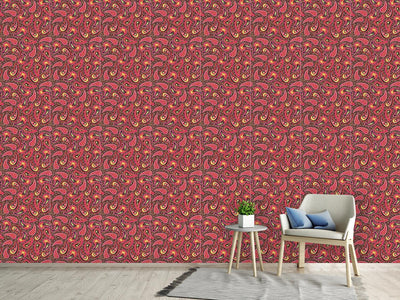 patterned-wallpaper-colourful-paisley