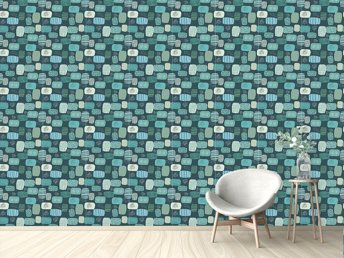 patterned-wallpaper-patches-in-blue