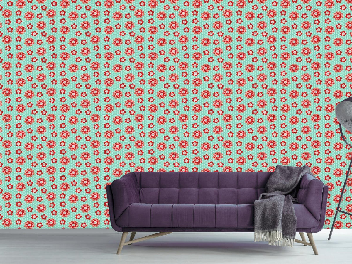 patterned-wallpaper-flower-power-and-dots