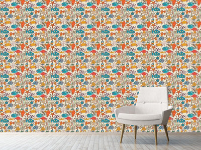 patterned-wallpaper-party-in-the-yellow-submarine