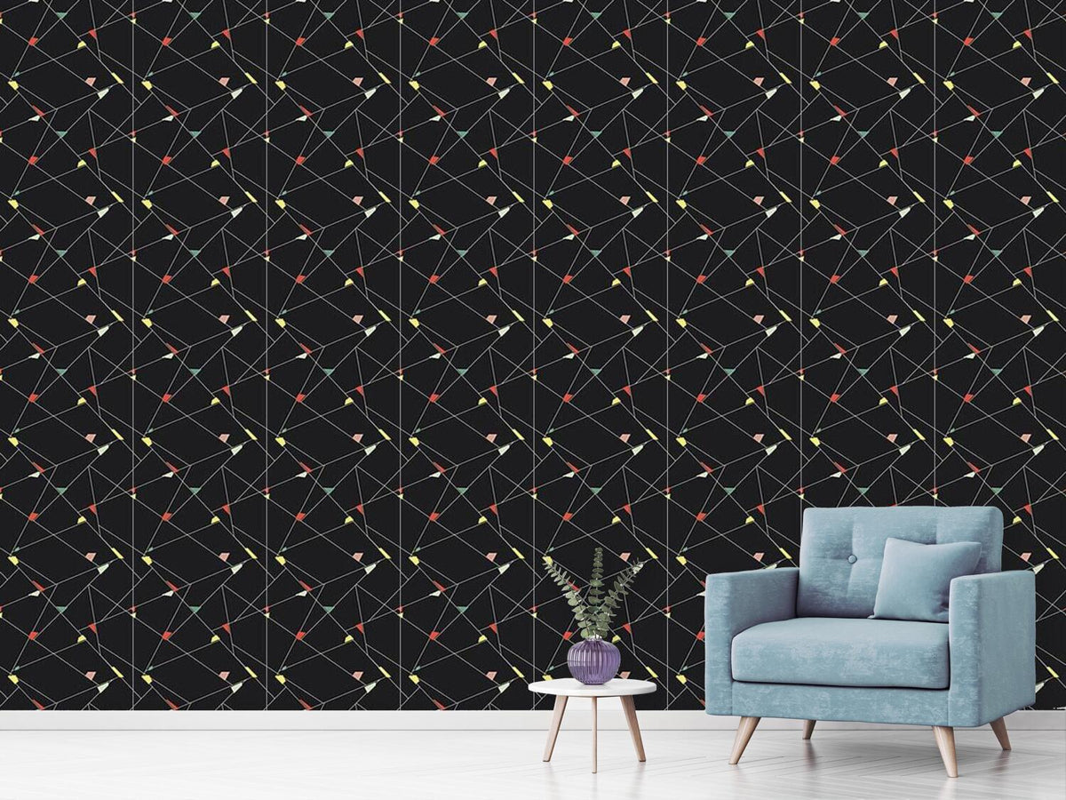 patterned-wallpaper-balancing-act-of-geometry