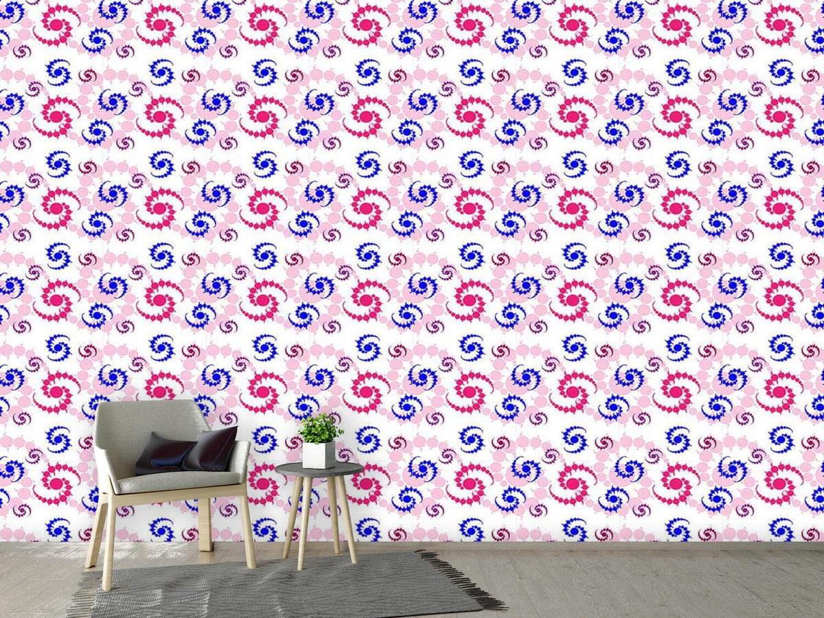 patterned-wallpaper-circle-formation-in-two-directions