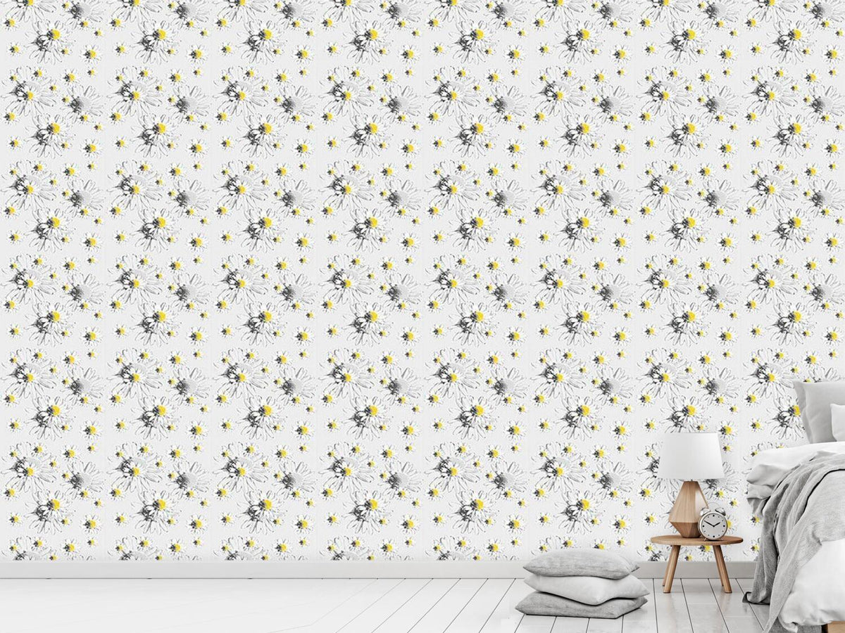 patterned-wallpaper-daydream-with-daisies