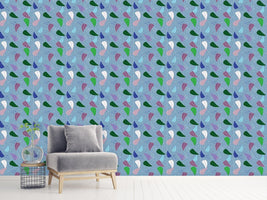 patterned-wallpaper-fancy-leaves