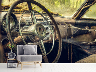 photo-wallpaper-disintegrated-vintage-car