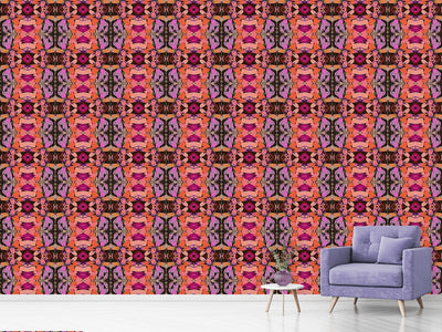 patterned-wallpaper-kiss-and-leaf