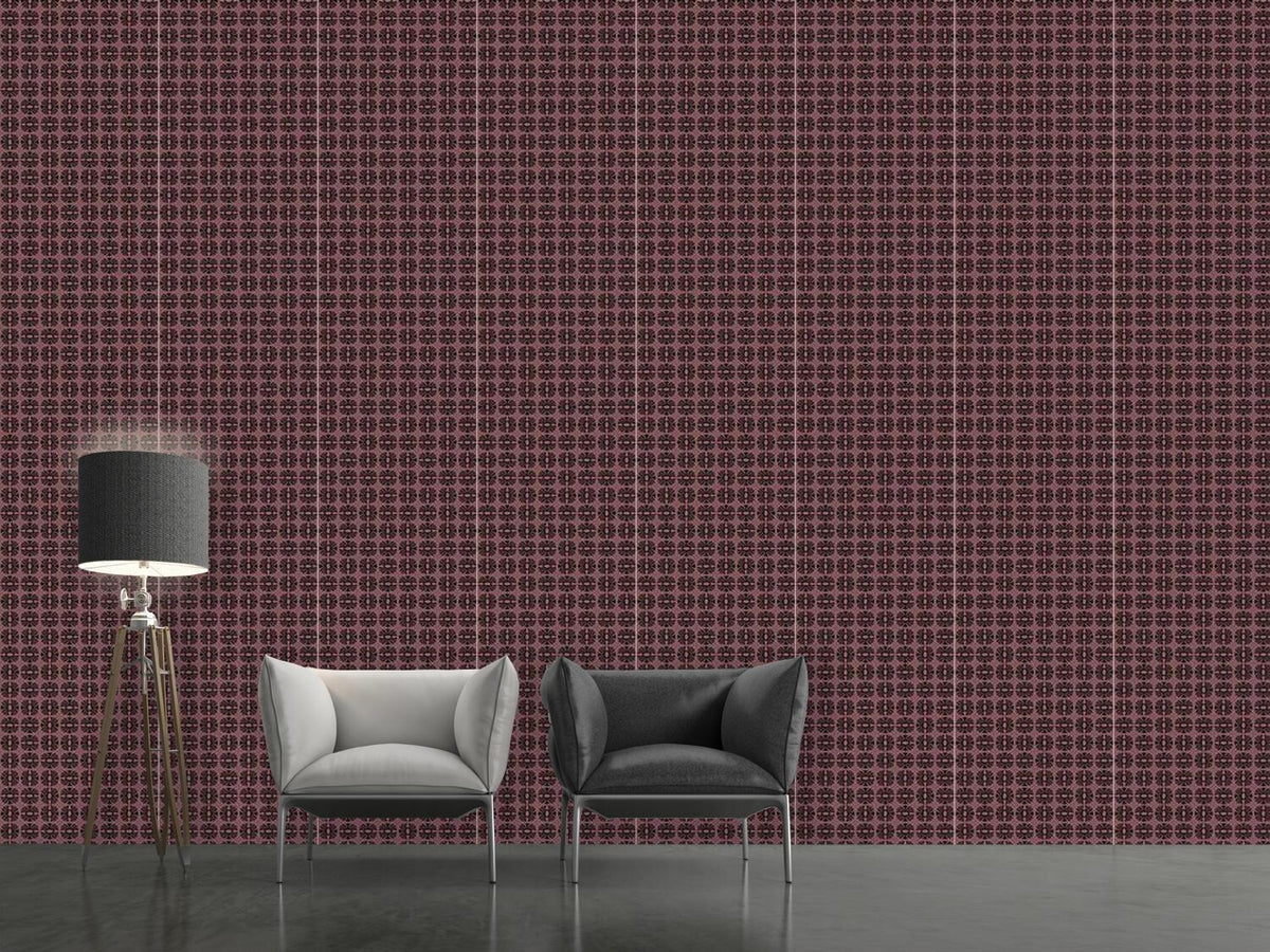 patterned-wallpaper-afro-mauve