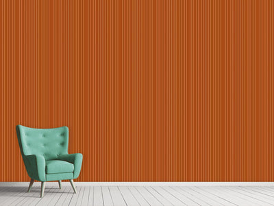 patterned-wallpaper-pinstripes-in-caramel