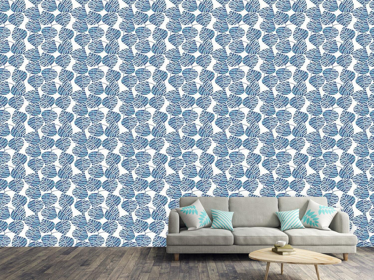 patterned-wallpaper-waves-of-the-leaves