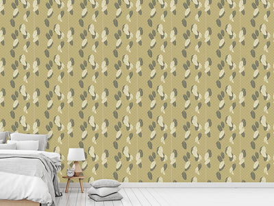 patterned-wallpaper-gentle-feathers-beige