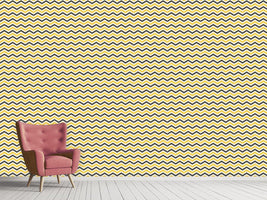 patterned-wallpaper-bee-chevron