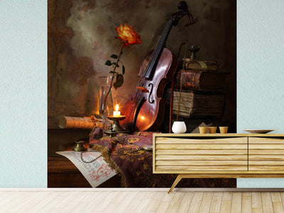 photo-wallpaper-still-life-with-violin-and-rose