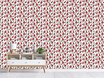 patterned-wallpaper-fly-agarics