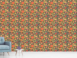 patterned-wallpaper-cheerful-garden-folklore