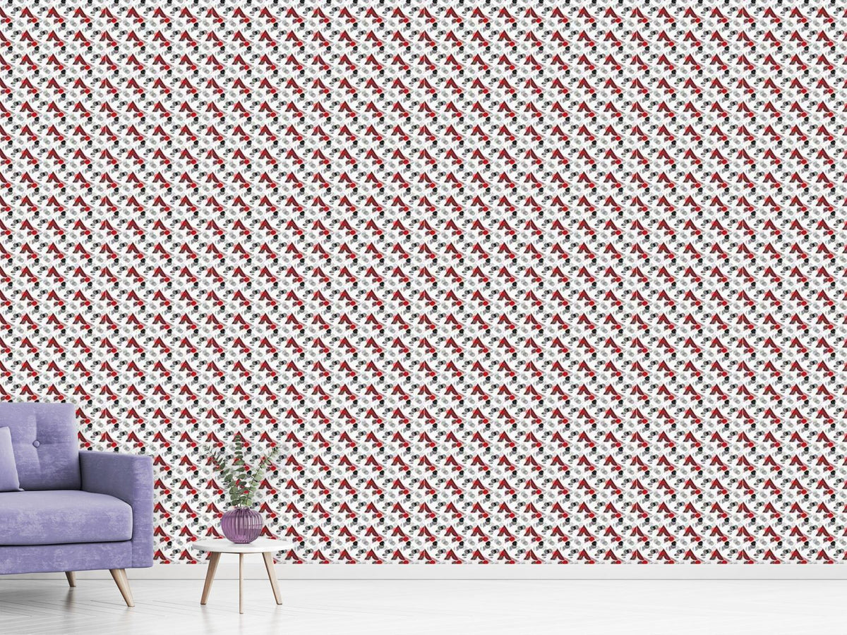 patterned-wallpaper-tent-city