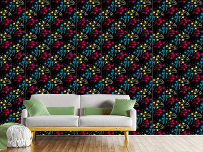 patterned-wallpaper-fireworks