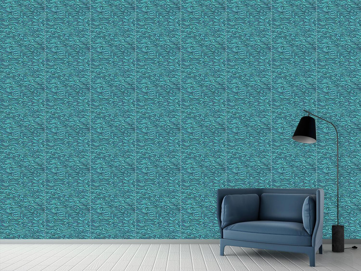 patterned-wallpaper-the-mermaids-gentle-swell