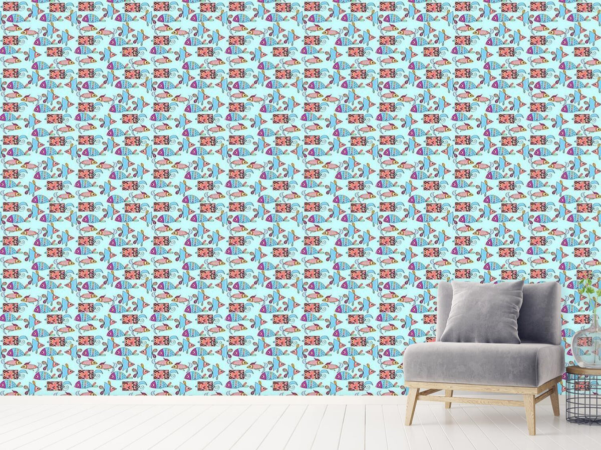 patterned-wallpaper-fantasy-fish