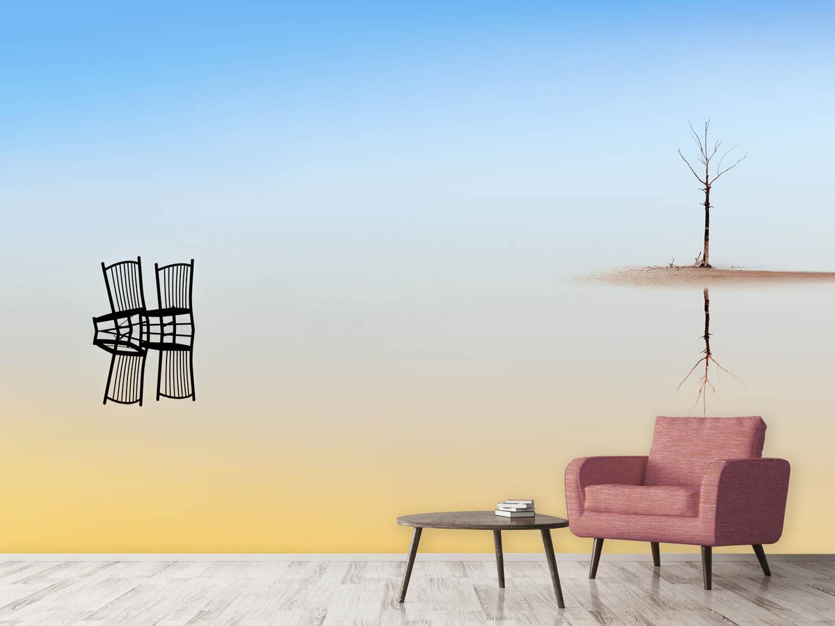 photo-wallpaper-two-chairs-and-a-tree