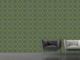 patterned-wallpaper-golden-cage