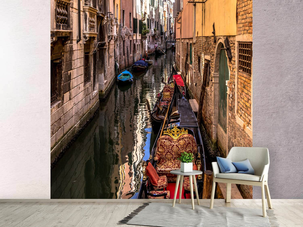 photo-wallpaper-the-gondolas-of-venice